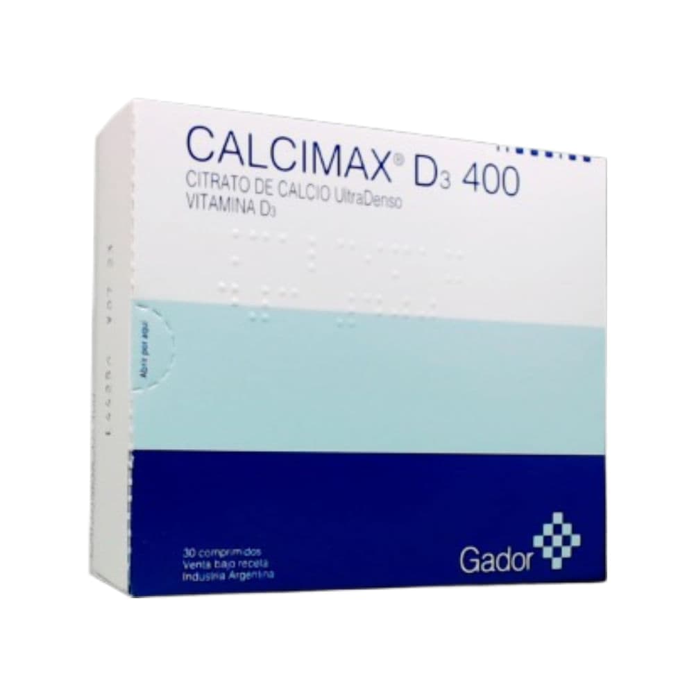 Calcimax D3 400 Comprimidos