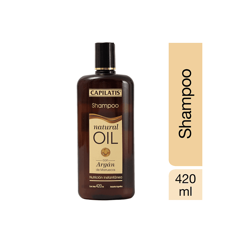Capilatis Natural Oil con Argán Shampoo