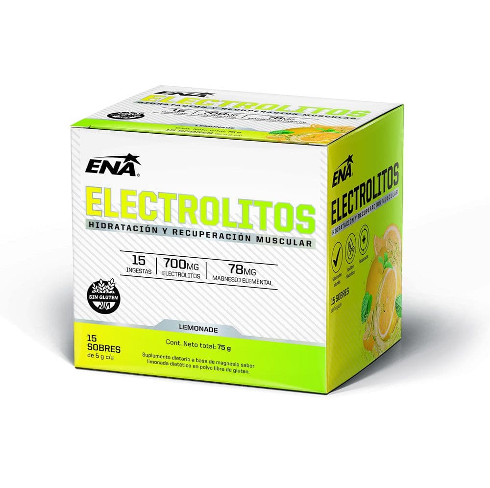 Ena N.Deport Electrolitos Lemonade Polvo Sob