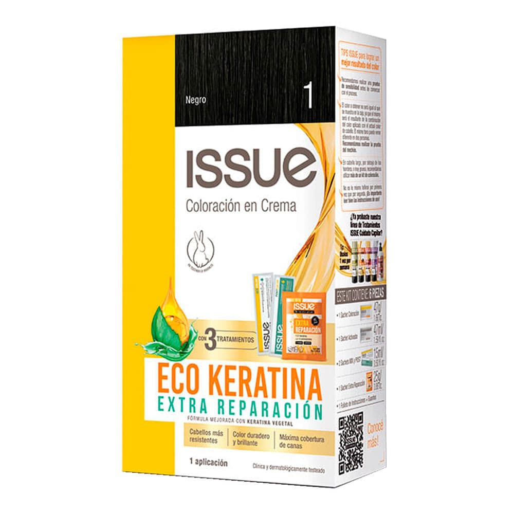Issue Kit Eco Keratina N 1 Negro