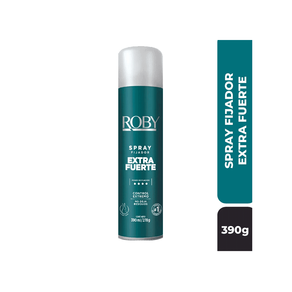 Roby Fijador Extra Fuert X 390 ML (New)