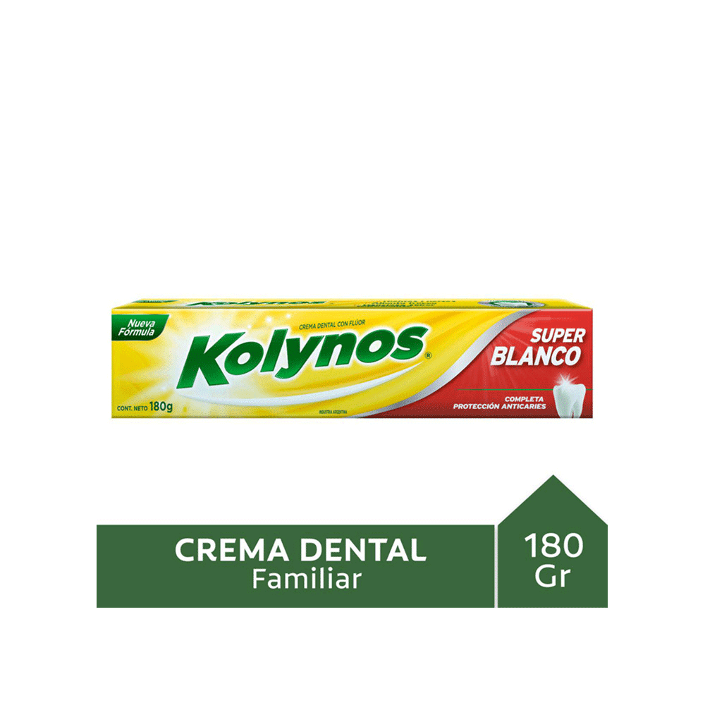 Kolynos Crema Dental Super Blanco