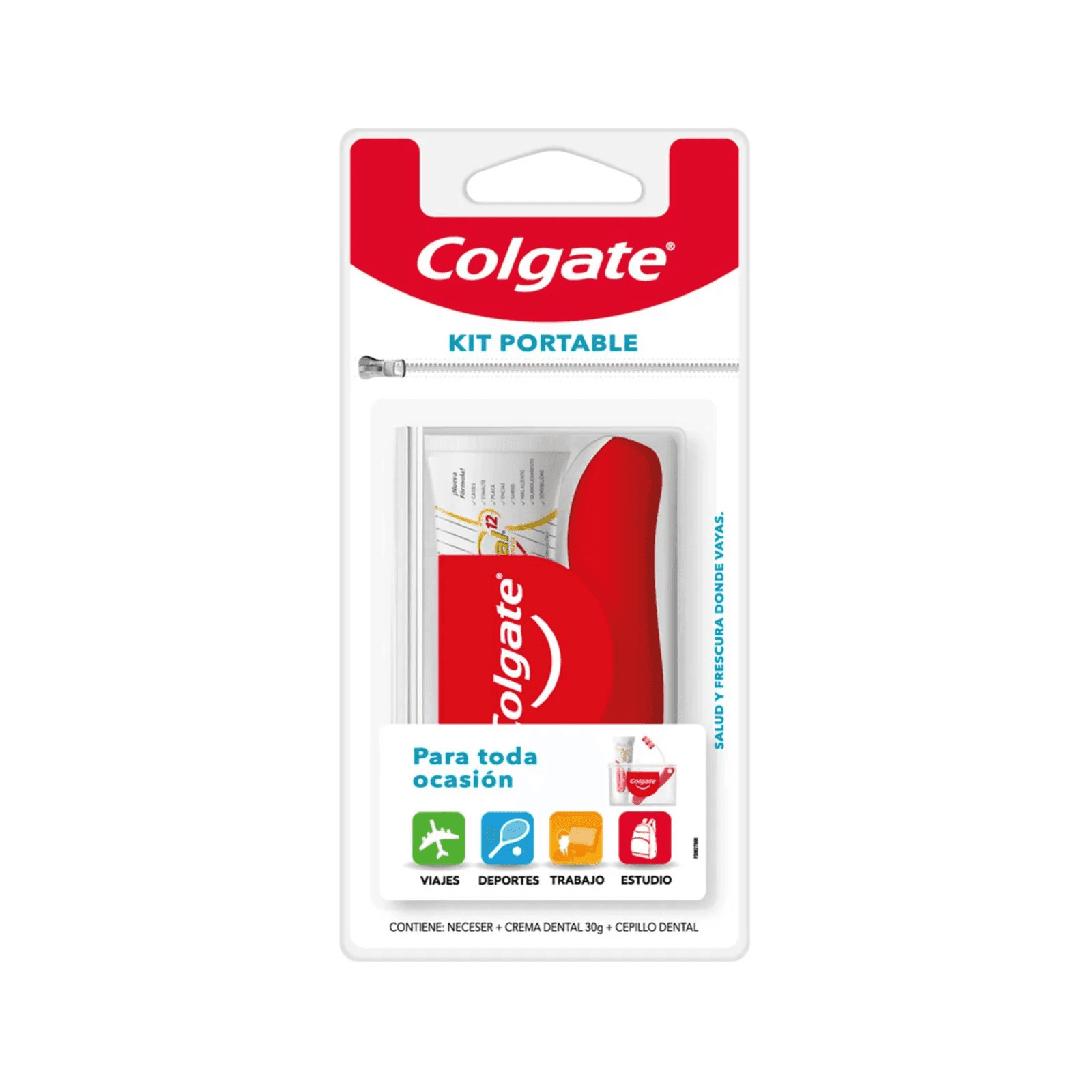 Colgate Kit Cepillo Portable + Crema Dental