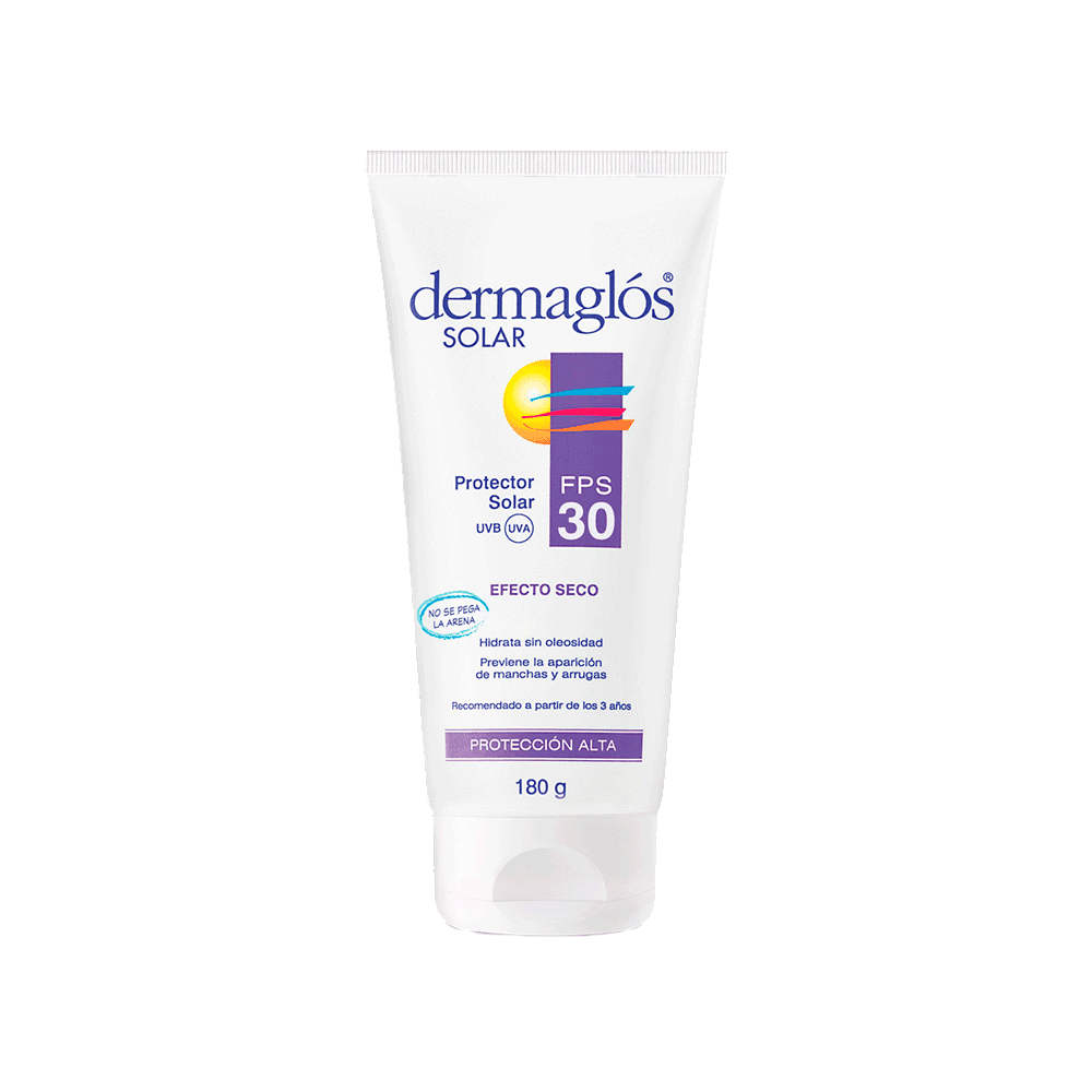 Dermaglos Solar F30 Efecto Seco Crema