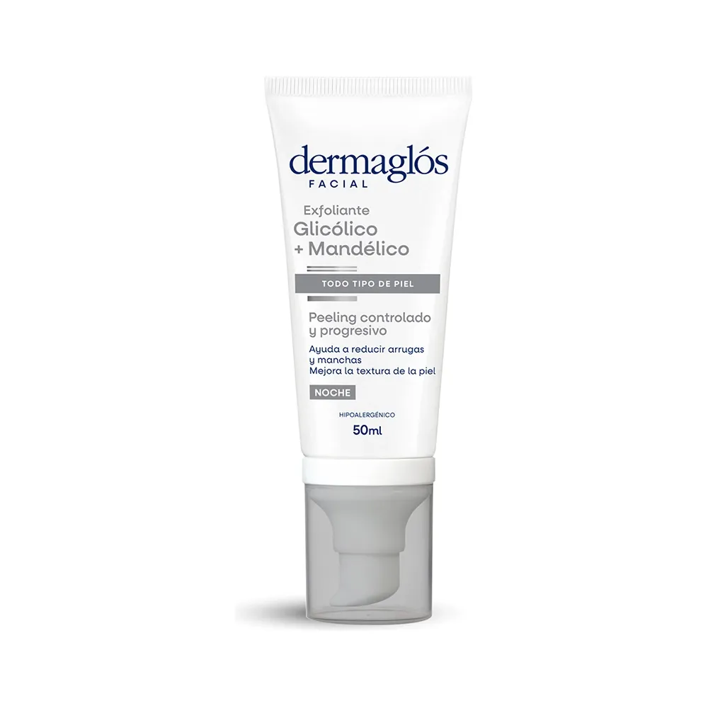 Dermaglos Facial Glicolico Mandelico Exfoliante