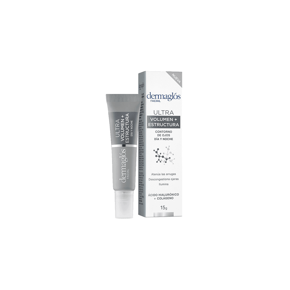Dermaglos Facial Ultra Vol/Est Cont Ojo Crema
