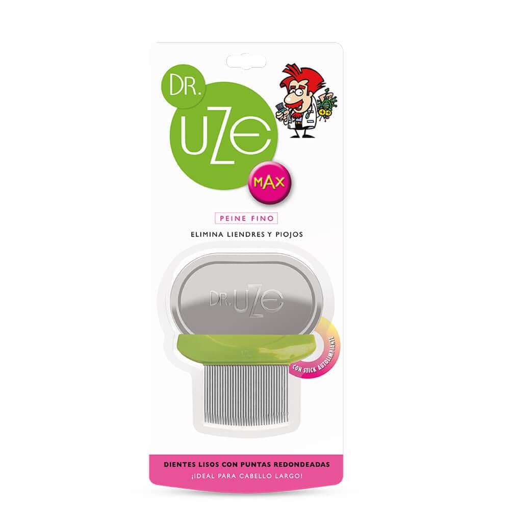 Peine Metal Uze Max Pediculosis