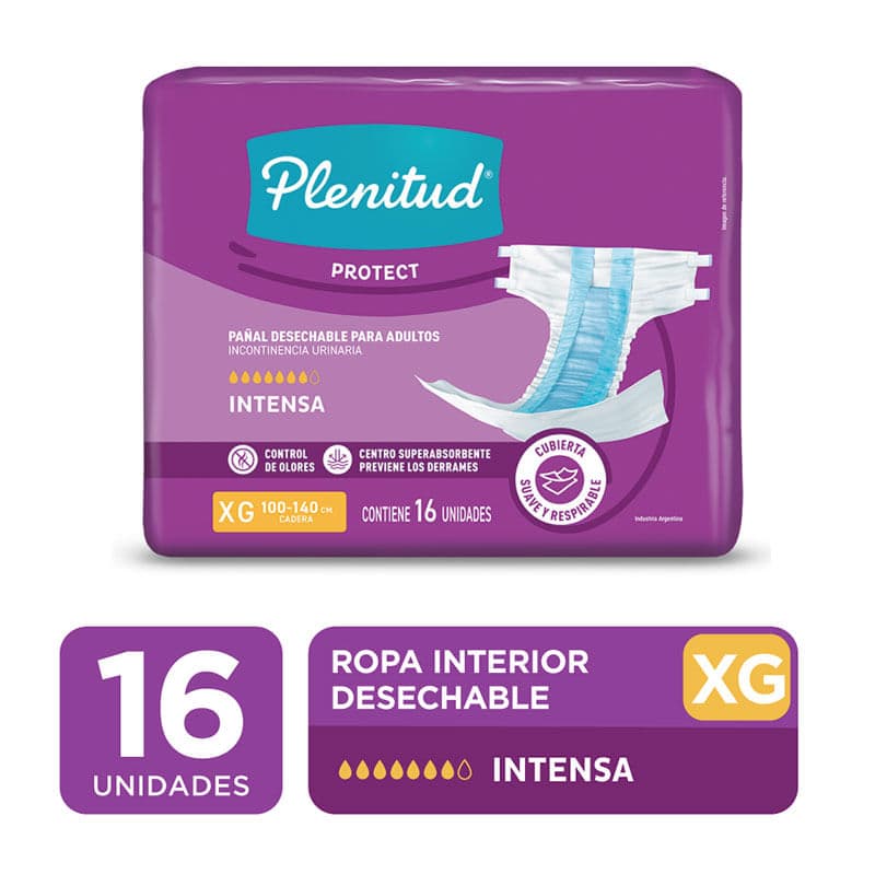 Plenitud Pañal Adulto Protect Plus Xgde