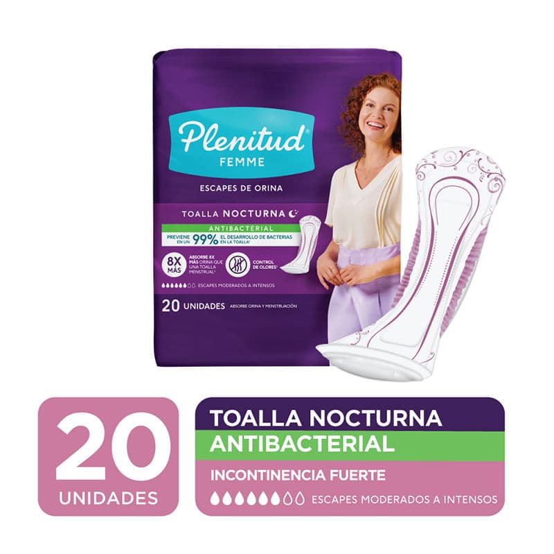 Plenitud Femme Escape Orina Nocturno Maxi Toal