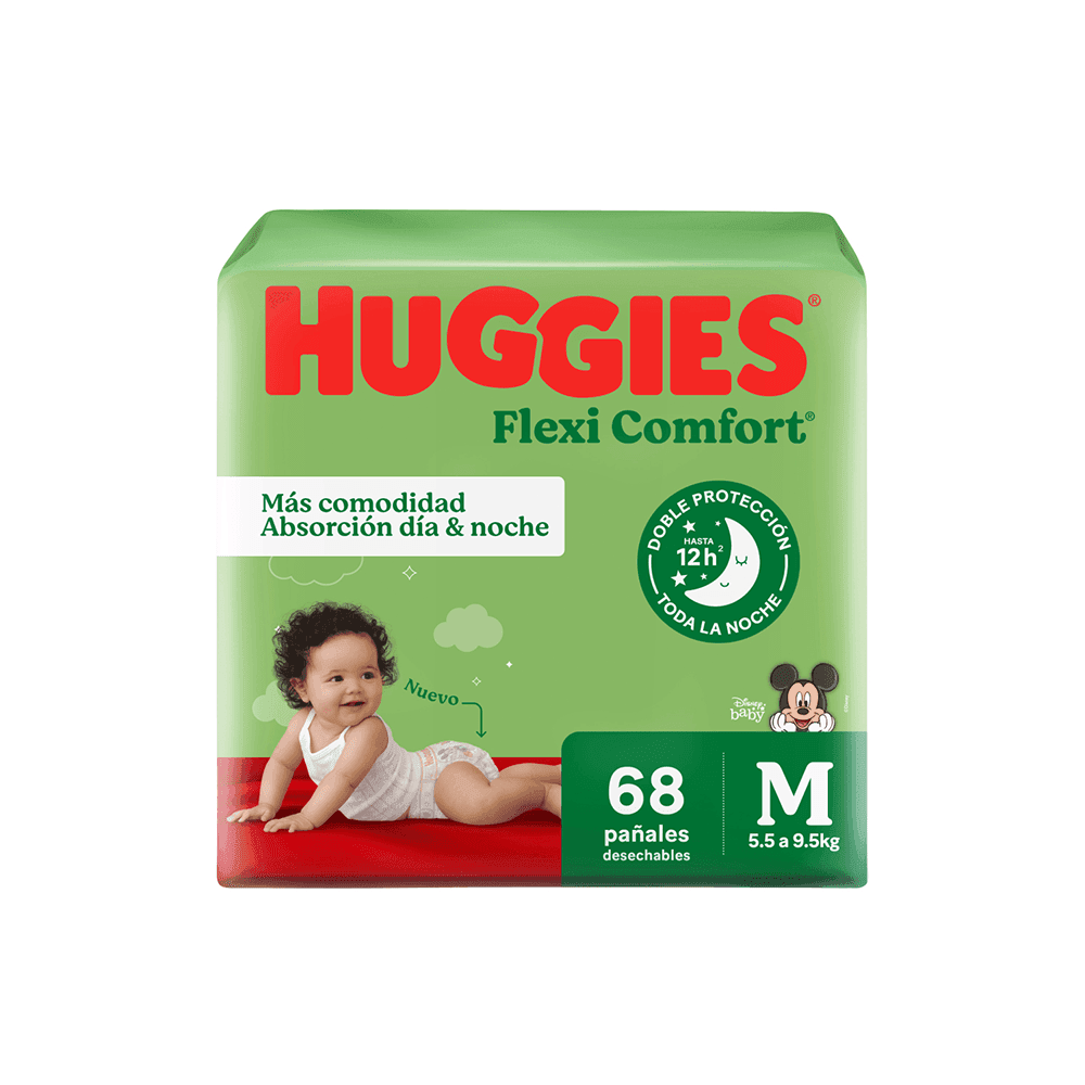 Huggies Pañal Flex Comf Xtra-Fle Disney X M