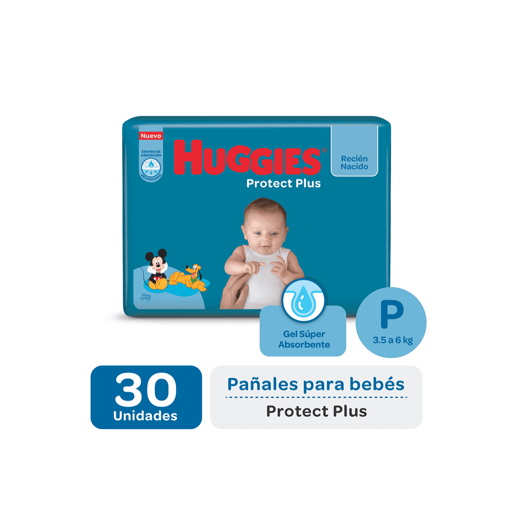 Huggies Pañal Protect Plus P X30(Nuevo)