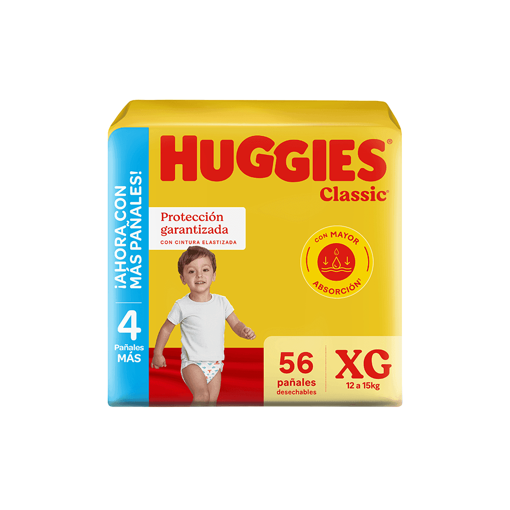 Huggies Pañal Classic Xg