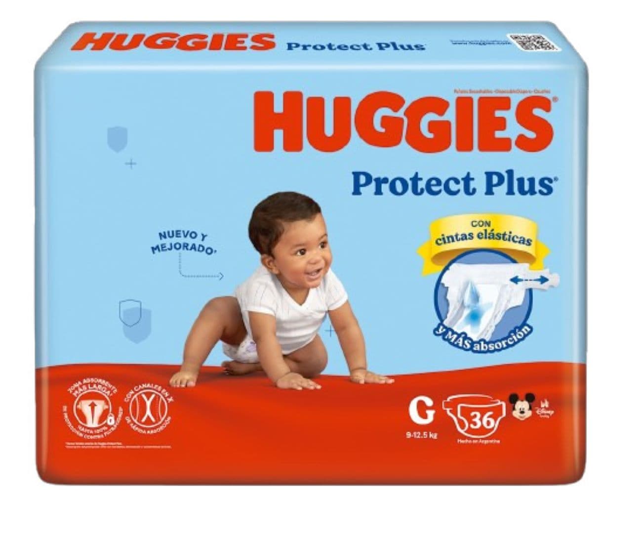 Huggies Pañal Protect Plus G