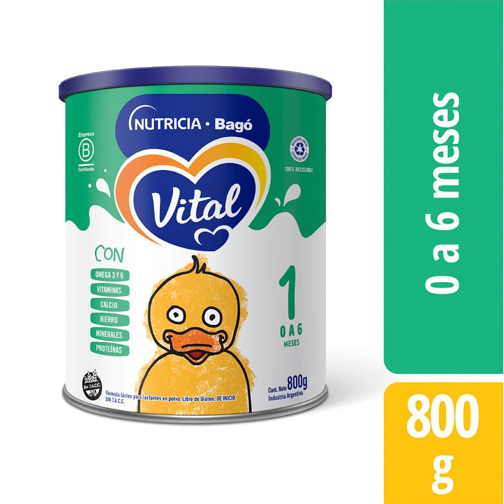 Vital Infantil 1 Lata