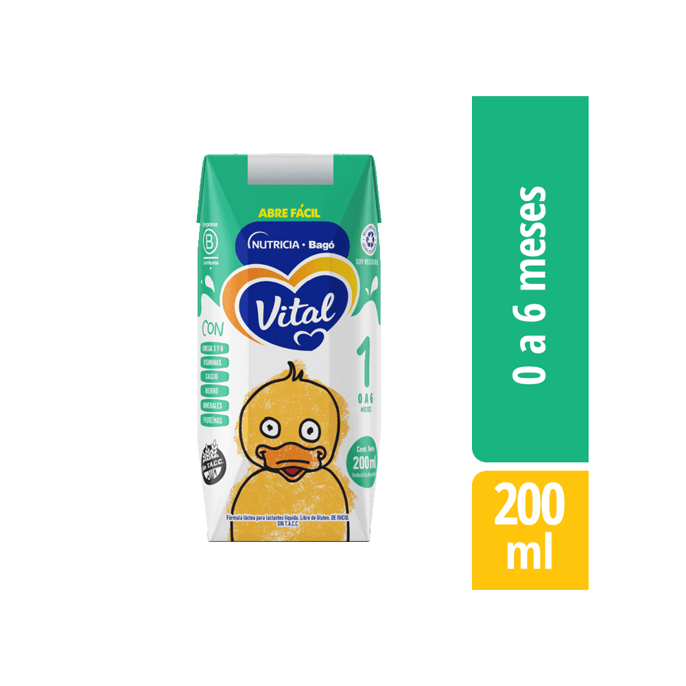 Vital Infantil 1 Brik Líquido