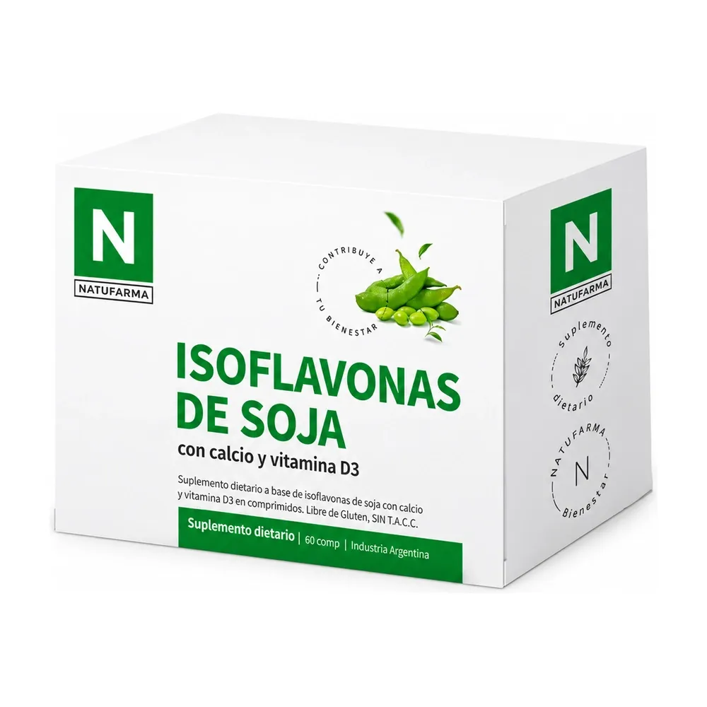 Isoflavonas de Soja Natufarma Comprimidos