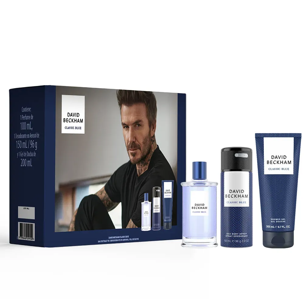 David Beckham Classic Blue Estuche EDT