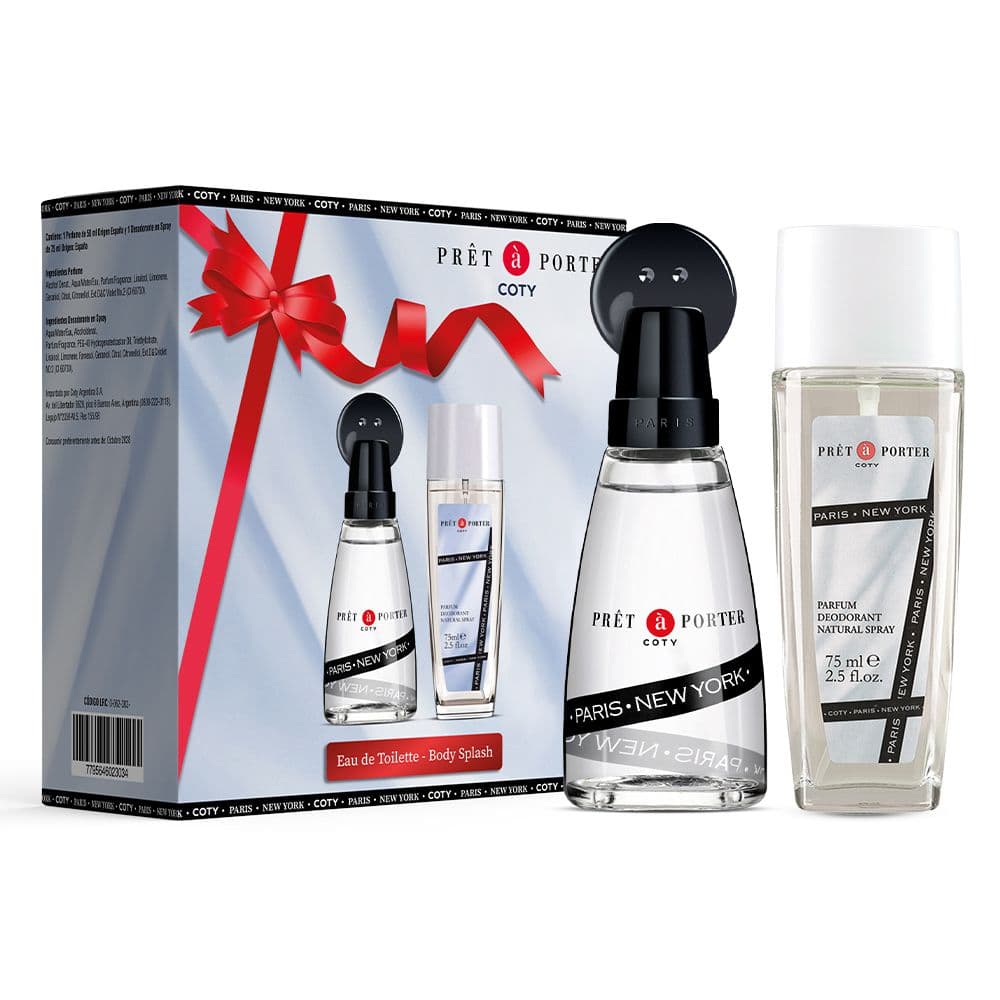 Pret A Porter Original EDT X 50 Ml+Body Splash X 75 Ml(Cofre)