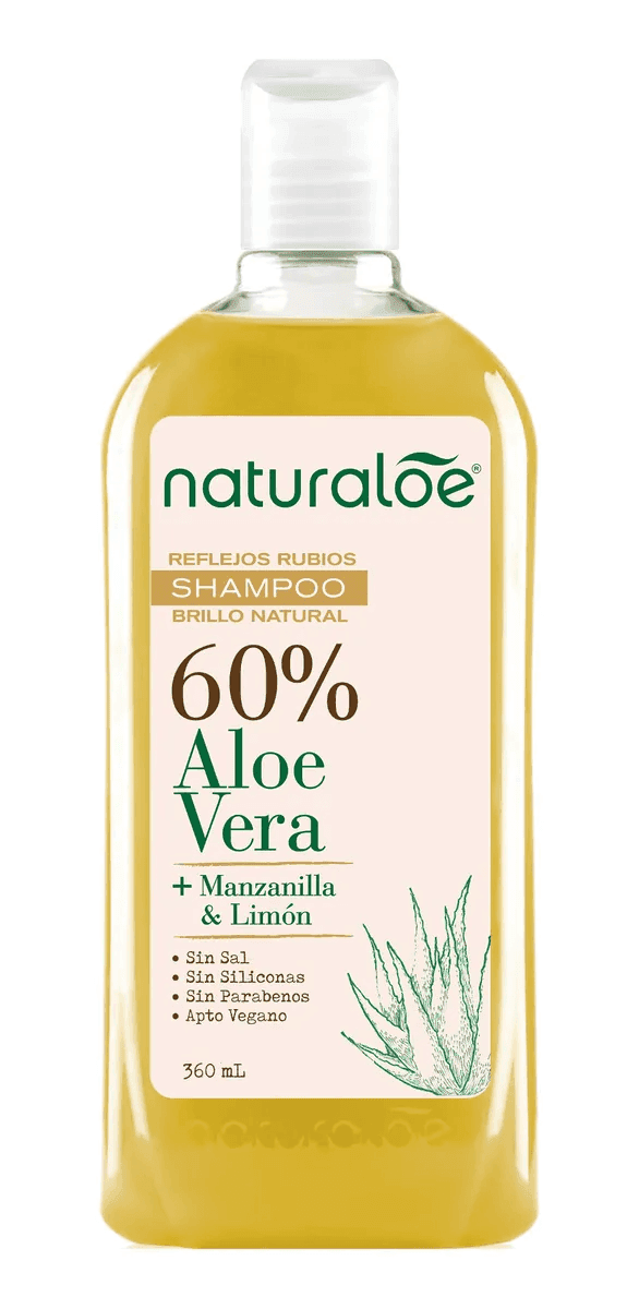 Naturaloe Shampoo Reflejos Rubios