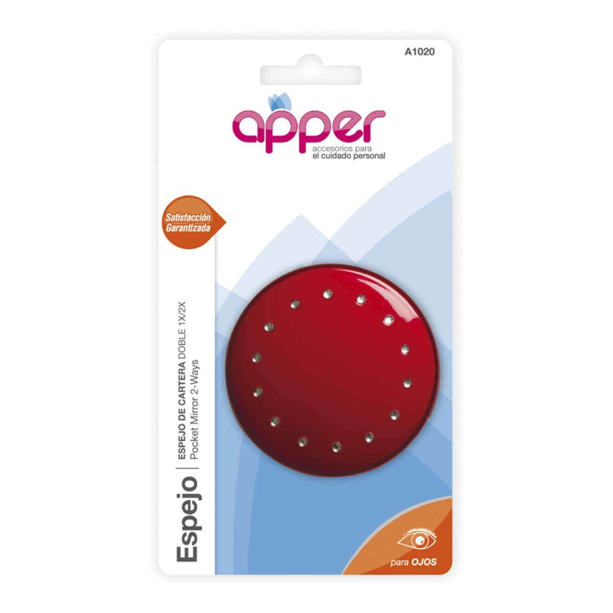Apper Espejo de Cartera Dbl (A1020)