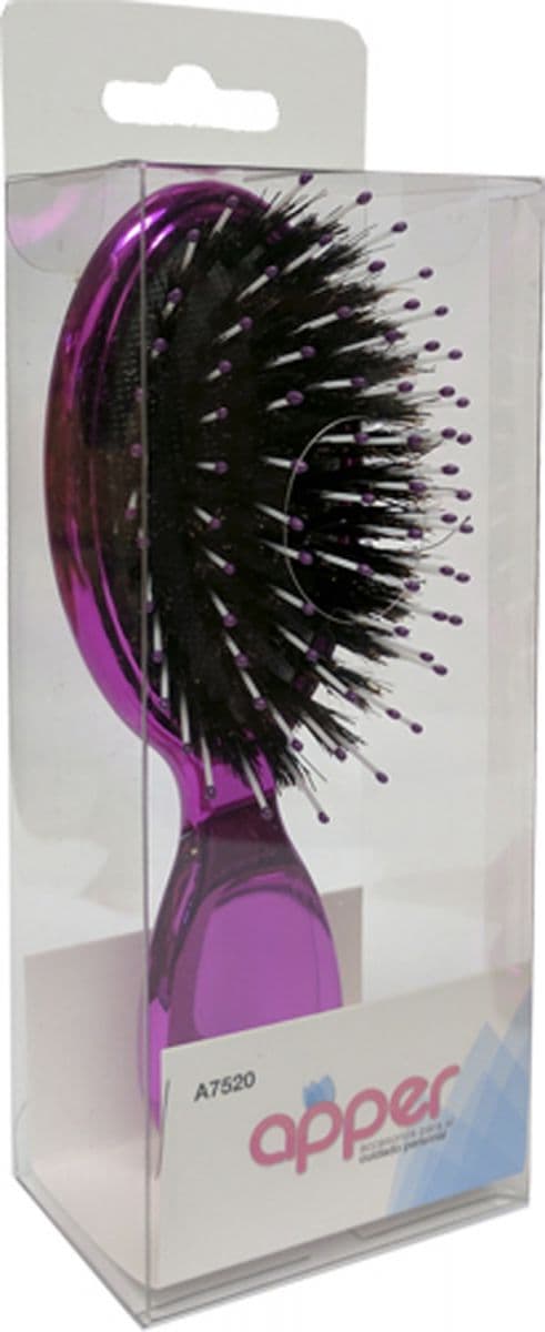 Apper Cepillo de Cabello Cartera Crom (A7520)