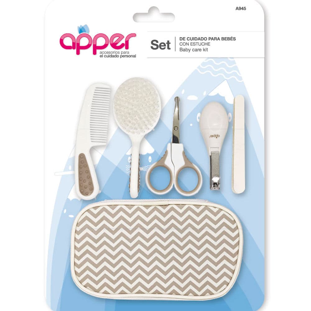 Apper Set de Cuidado P-Bebe con Estuche 6PCS