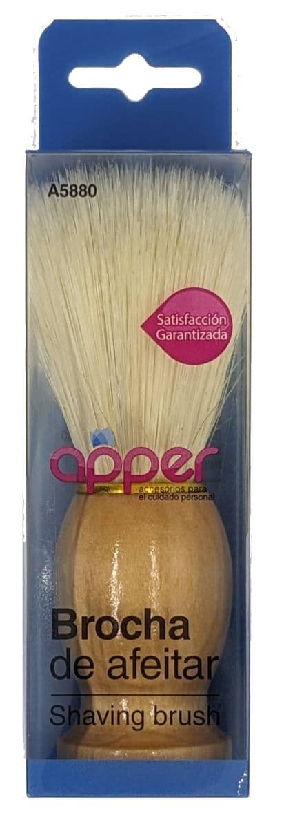 Apper Brocha Afeitar Madera