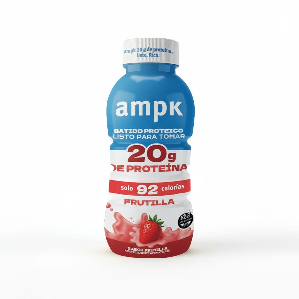 Ampk Batido Proteico Frutilla Botella