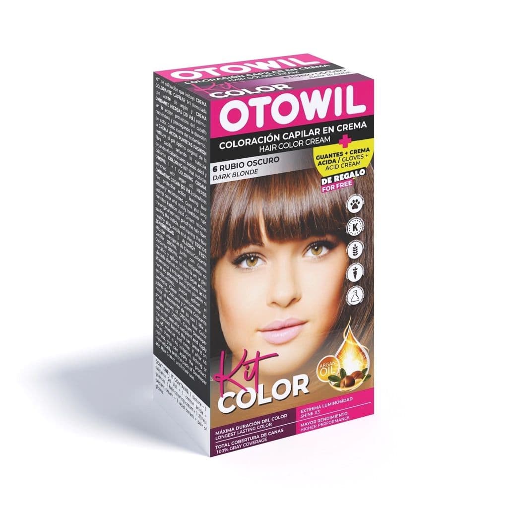 Otowil Kit Simple Tintura 6 Rubio Oscuro
