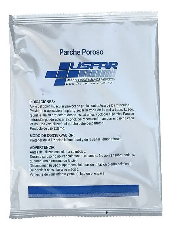 Parche Poroso Lisfar