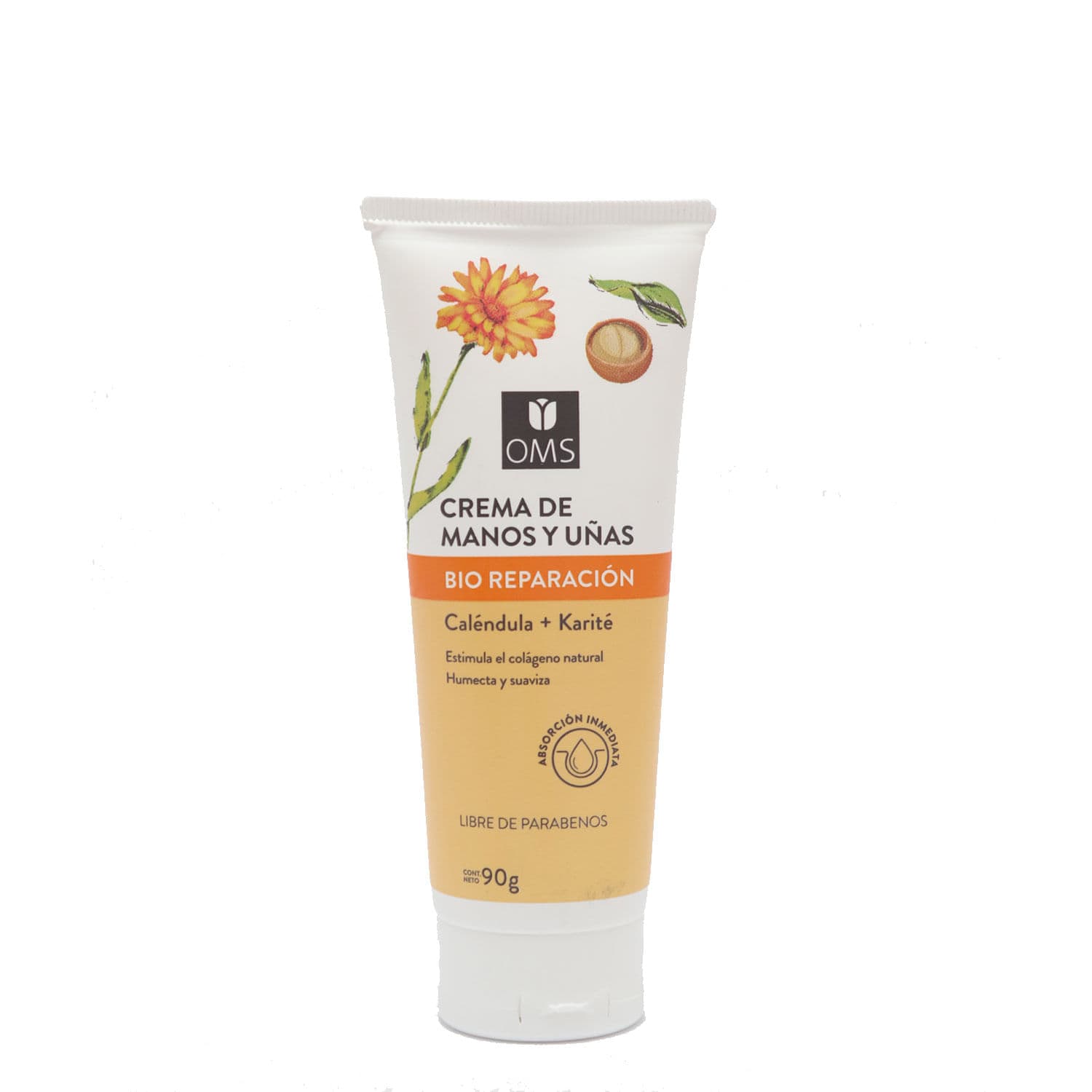 Crema Manos y Uñas Biorep Calendula+Karite Oms