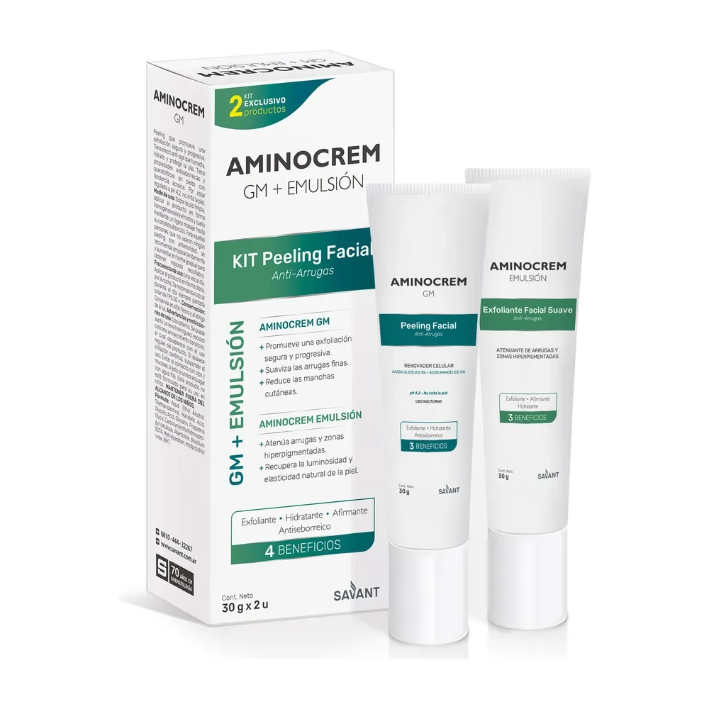 Aminocrem Peeling Pomo X2 X30 Gr(Gm+Emul