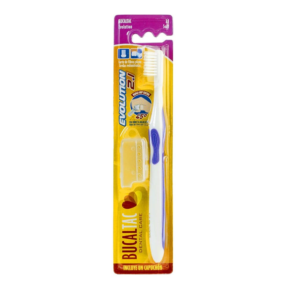 Bucal-Tac Cepillo C-Cap Evolution 2.1 Soft