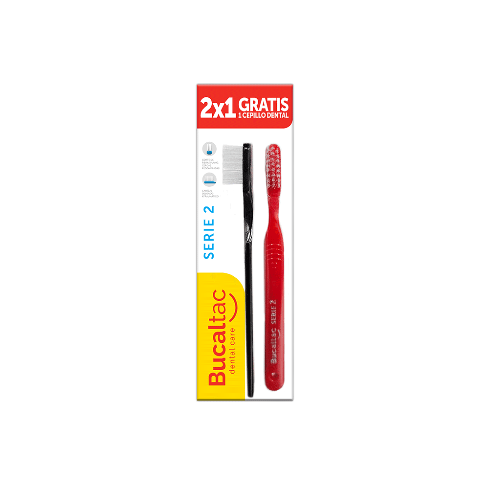 Bucal-Tac Cepillo Serie 2 Promopack 2