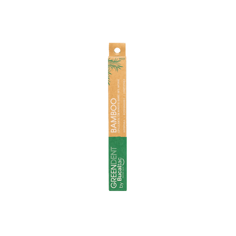 Bucal-Tac Green Dental Cepillo Bamboo P/Adulto