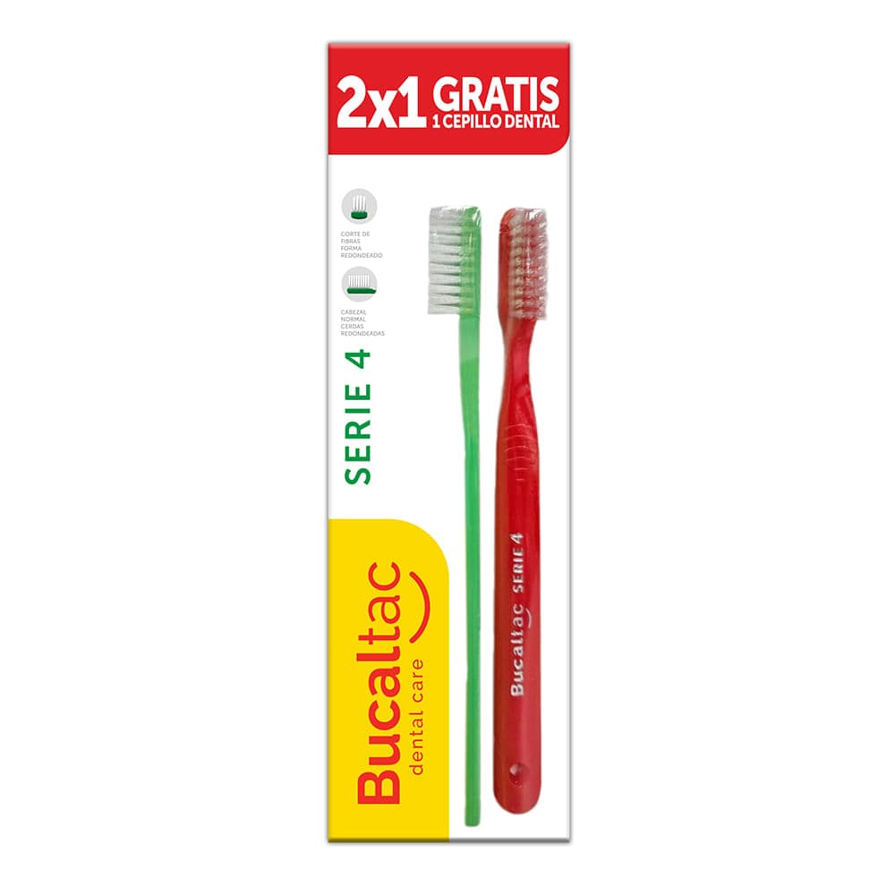 Bucal-Tac Cepillo C-Cap Serie 4 Suave 2