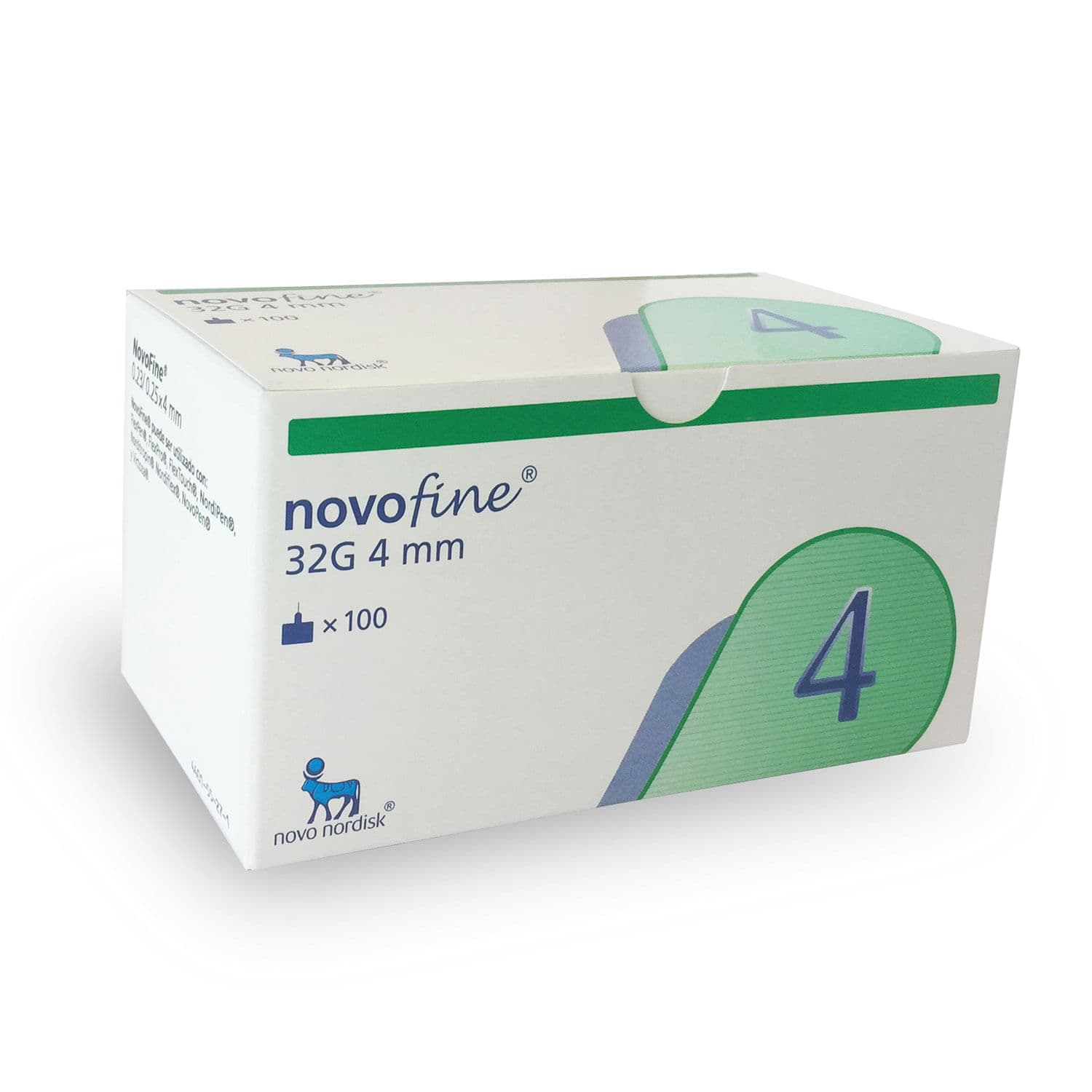 Aguja Novo Fine 32G 4 Mm