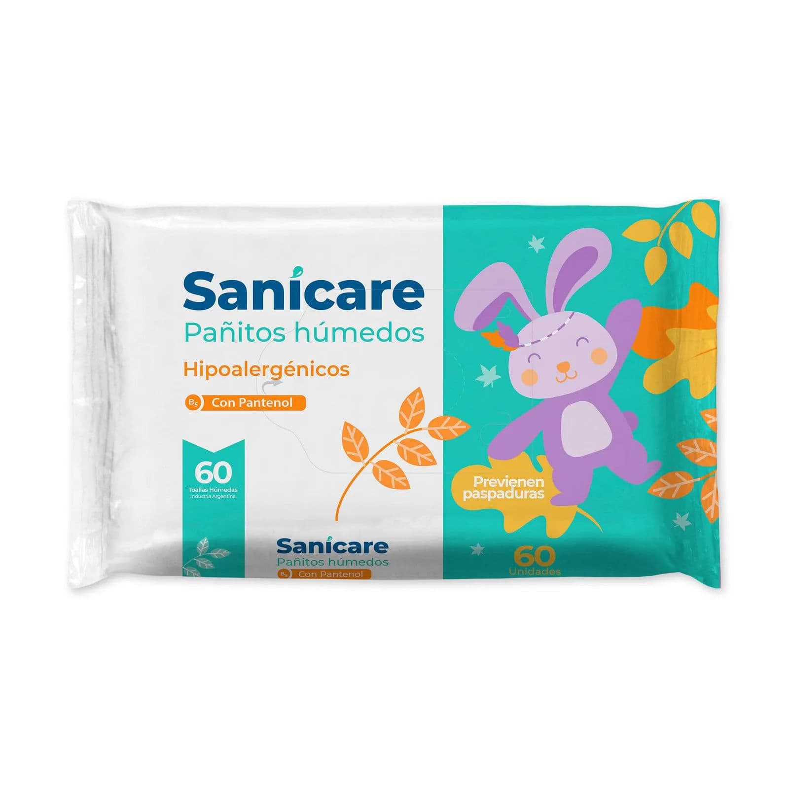 Sanicare Toallitas Húmedas Bebé con Pantenol