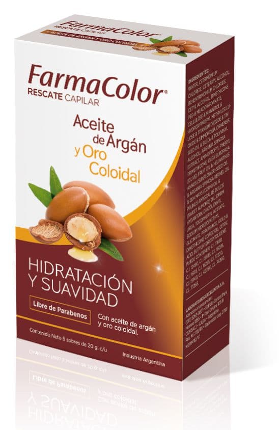Farmacolor Rescate Cap Argan y Oro Sob