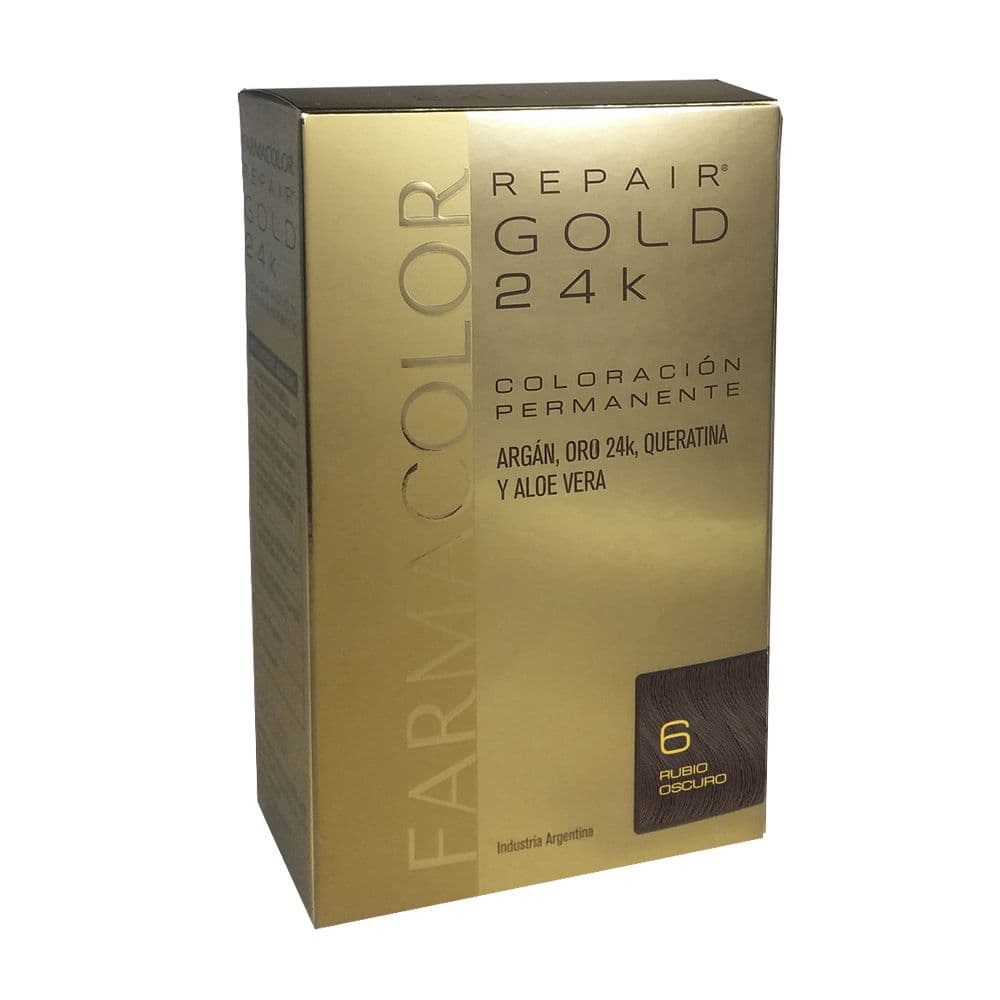 Farmacolor Kit Repair Gold 24K 6 Rubio Osc