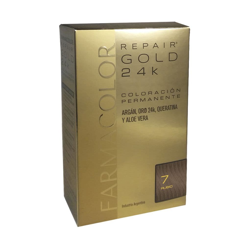 Farmacolor Kit Repair Gold 24K 7 Rubio