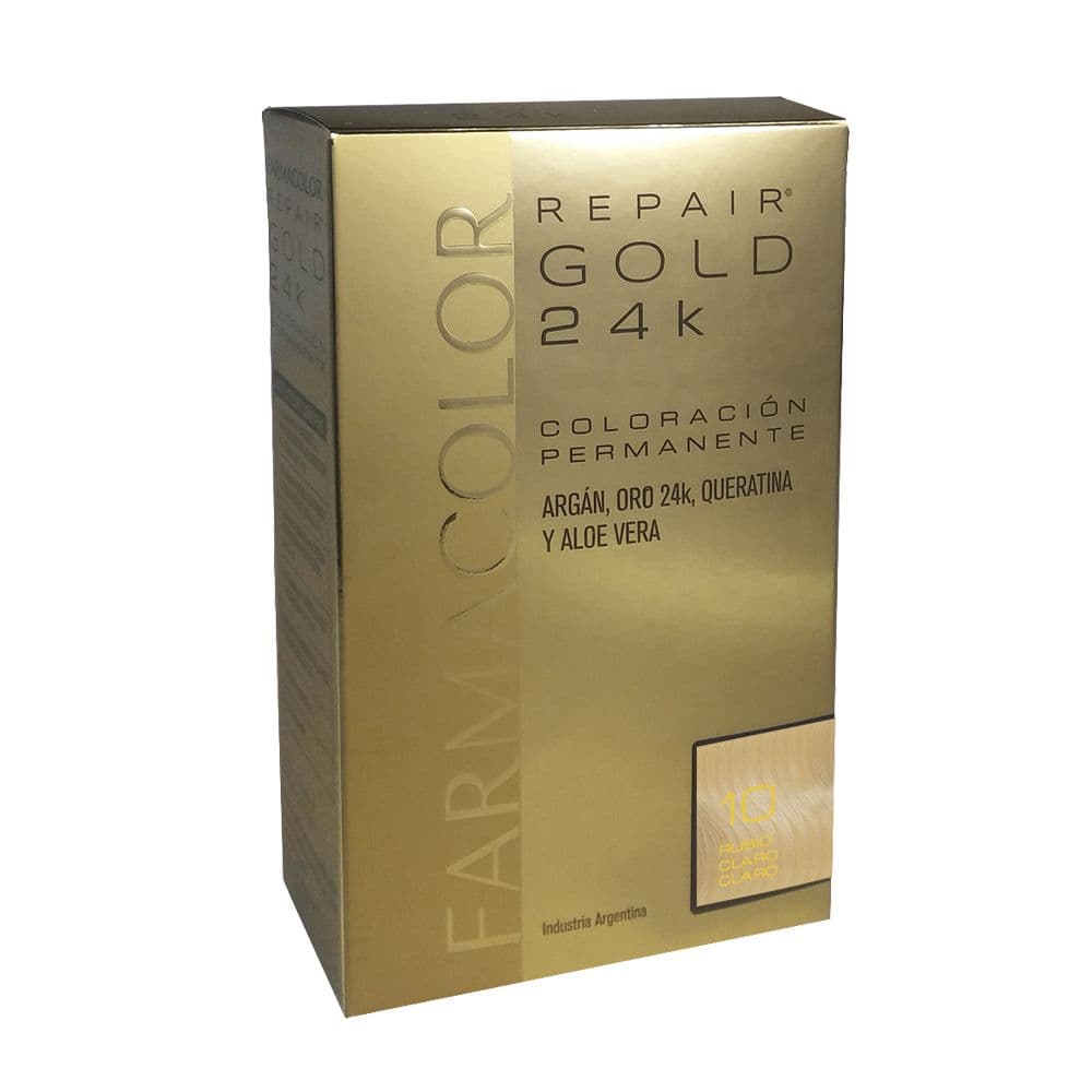 Farmacolor Kit Repair Gold 24K 10rubio Claro Cl