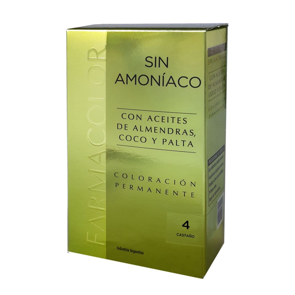 Farmacolor Kit sin Amoniaco 4 Castaño