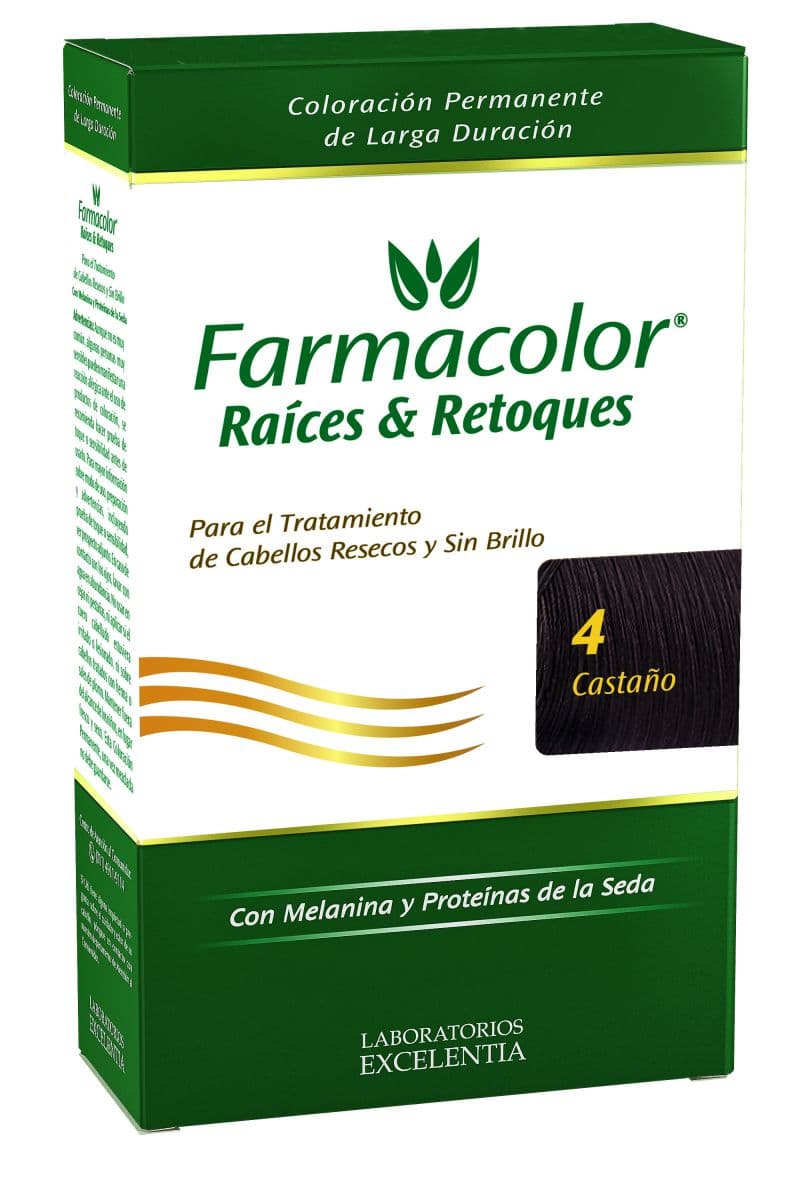 Farmacolor Kit Raices&Retoques 4 Casta