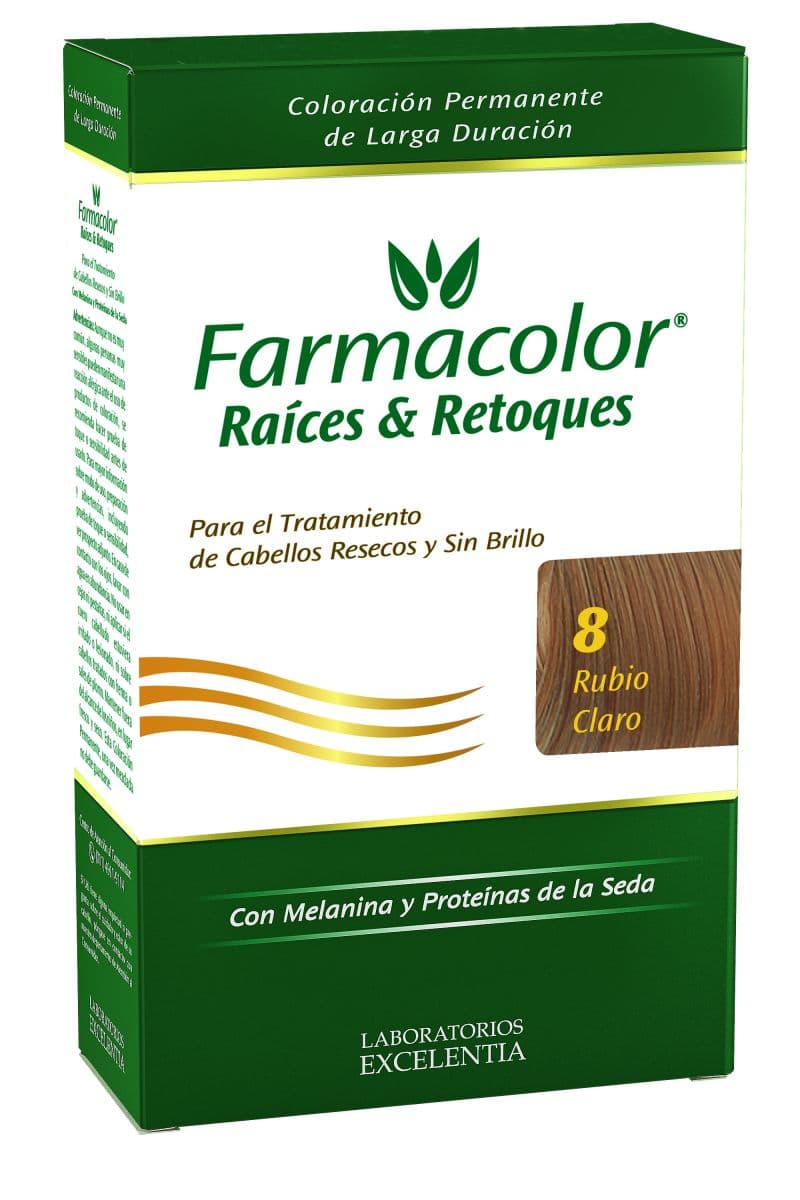 Farmacolor Kit Raices&Retoques 8 Ru Cl
