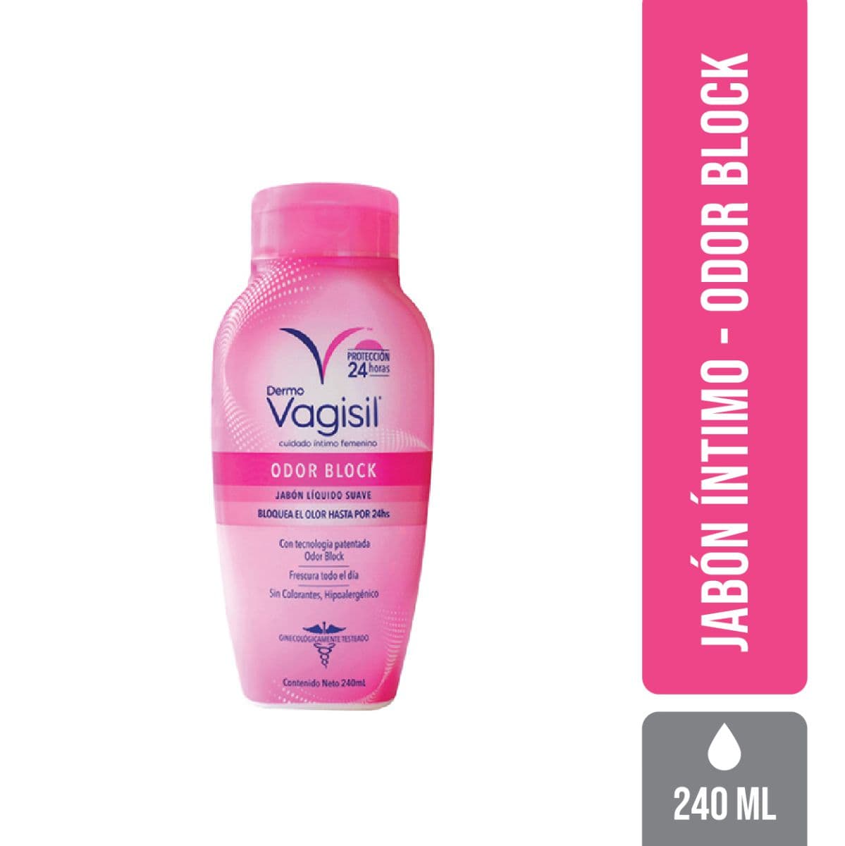 Dermo Vagisil Odor Block Jabón Líquido