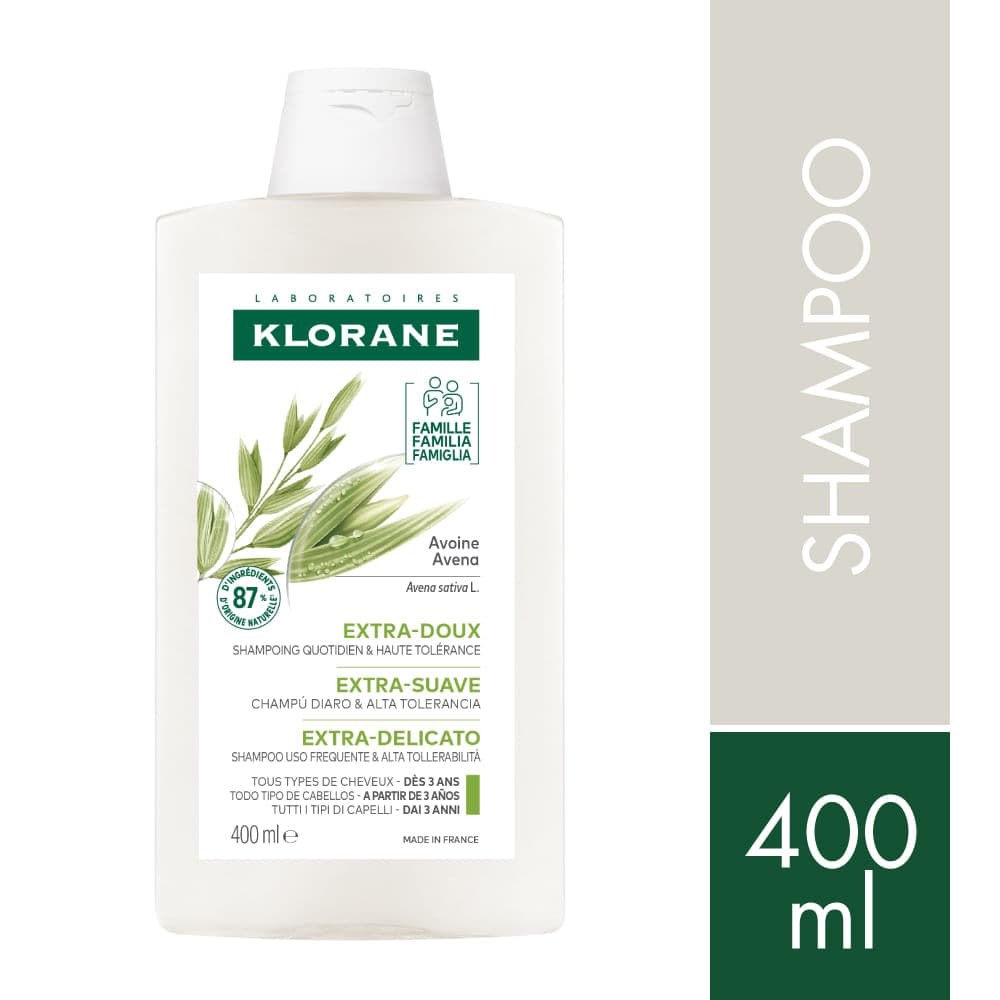 Klorane Avena Uso Frecuente Shampoo