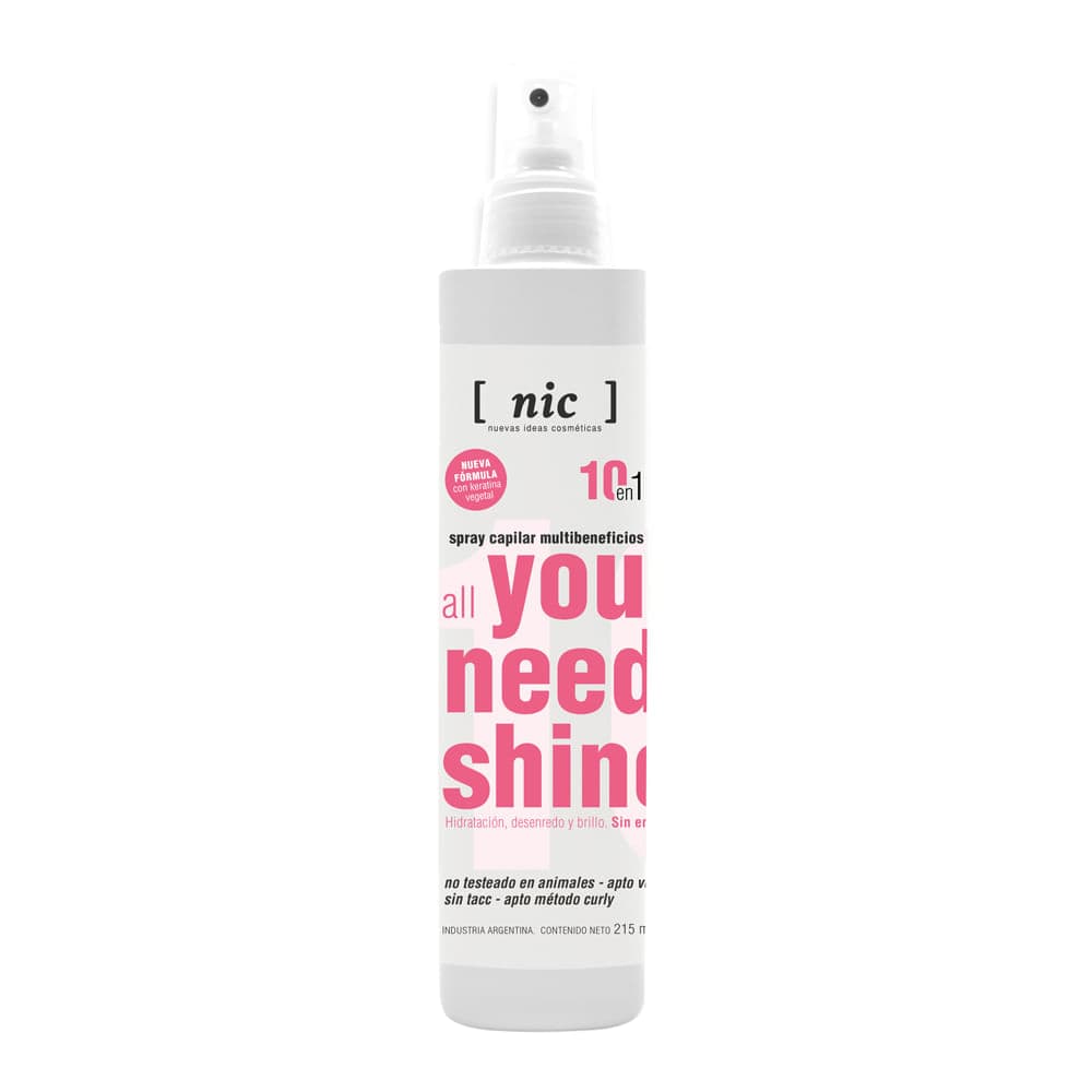 NIC 10 en 1 Shine Spray