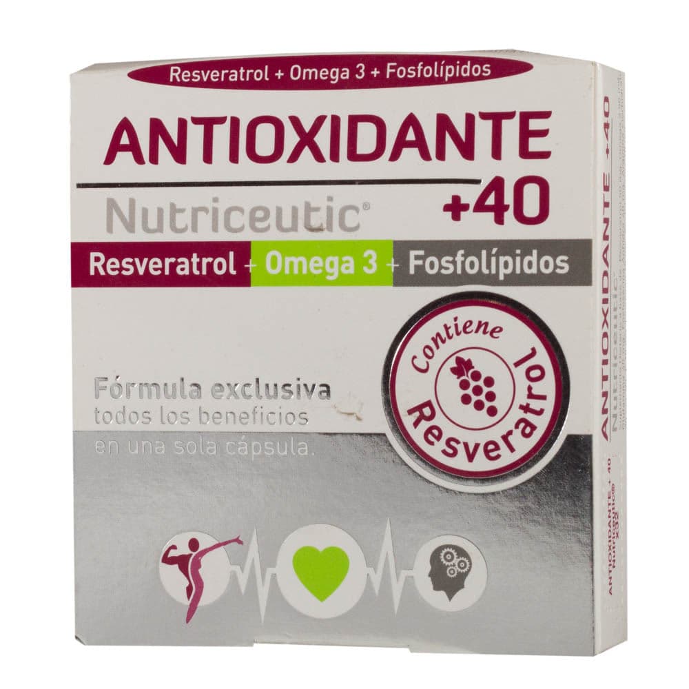 Antioxidante +40 Nutriceutic Cap