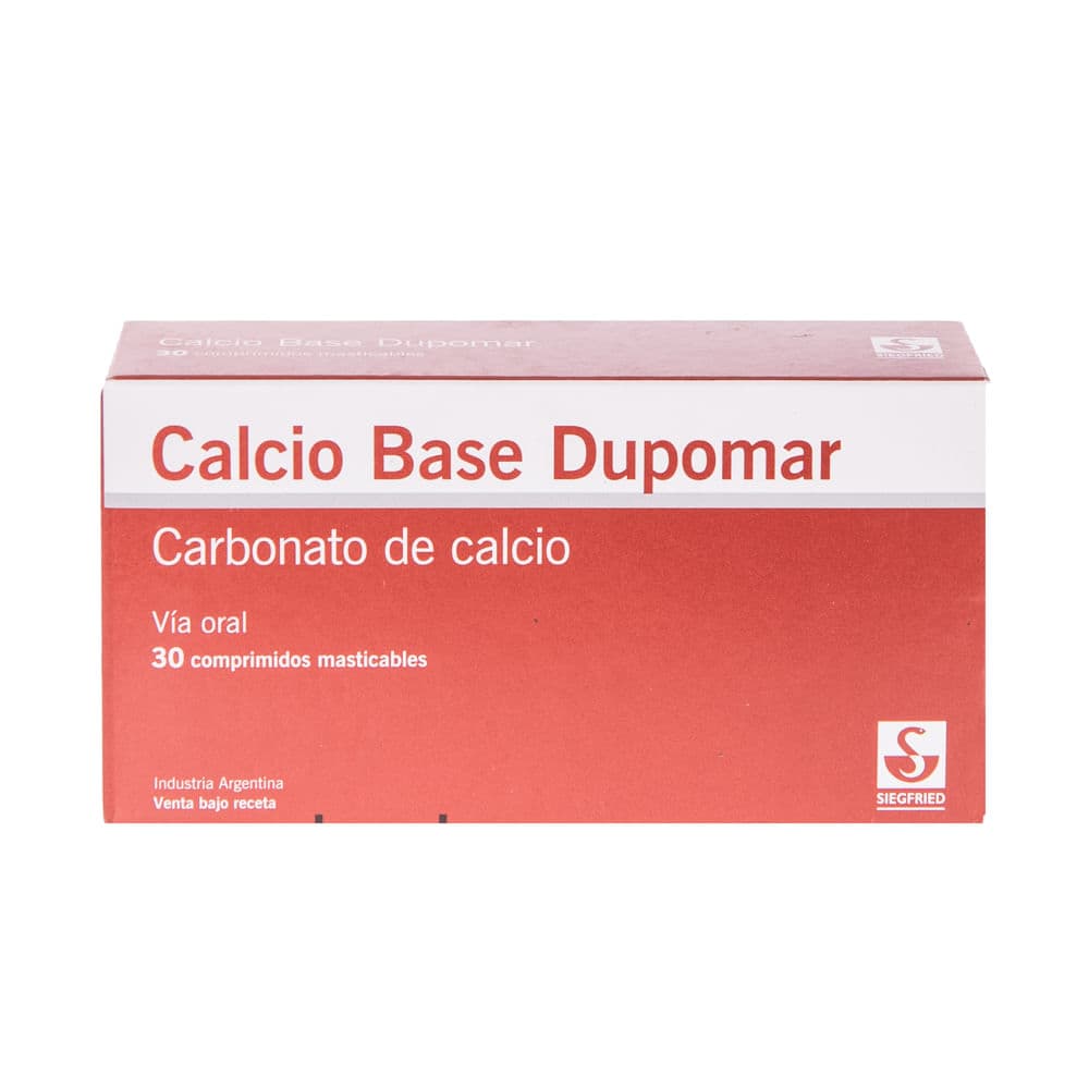 Calcio Base Dupomar Comprimidos